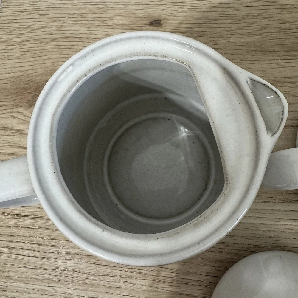 Hearth & Hand Magnolia Stoneware Coffee Pot‎ & Mug Set Joanna Gaines Tea Pot Cup